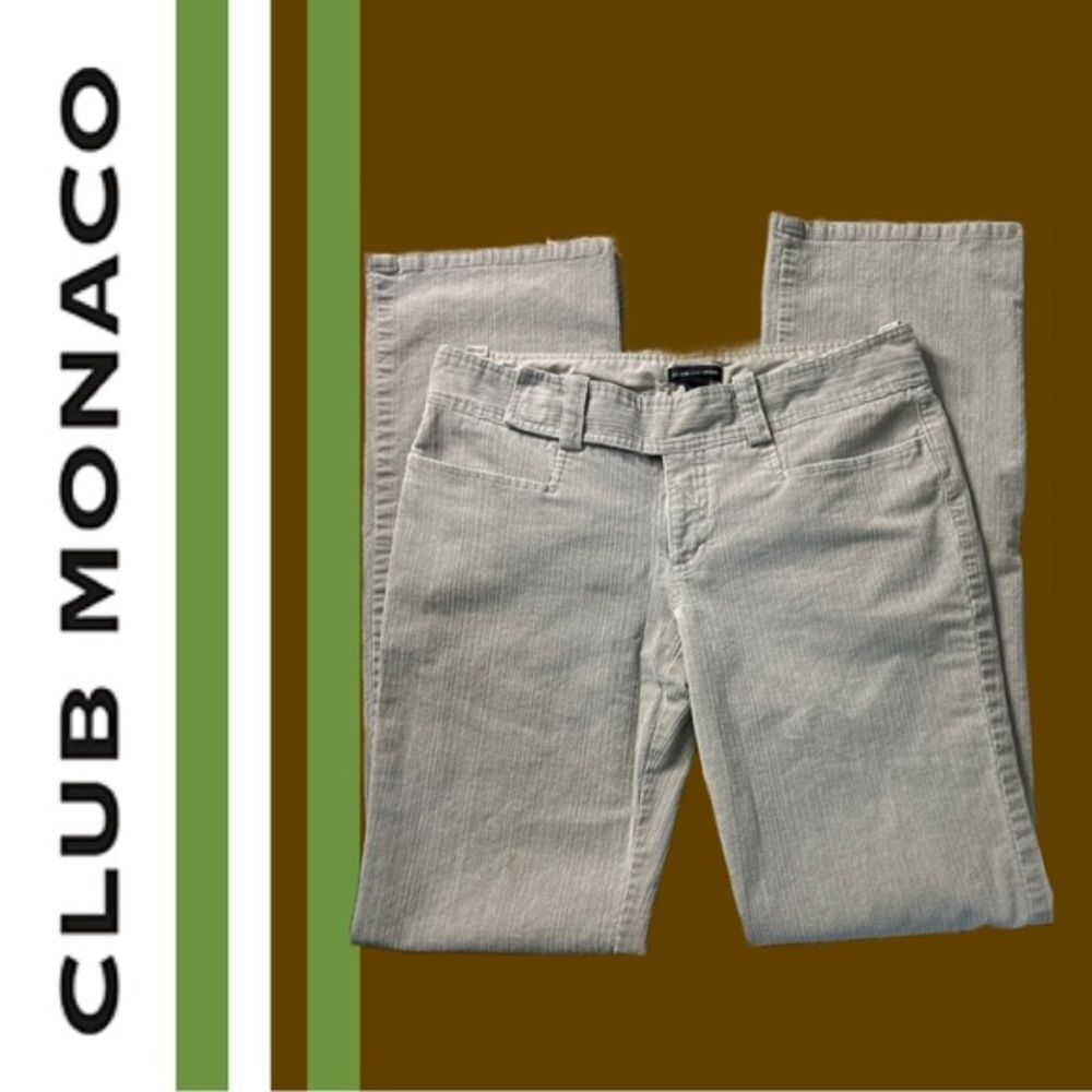 Club Monaco Women’s Boot Cut Light Tan‎ Corduroys - Size 4